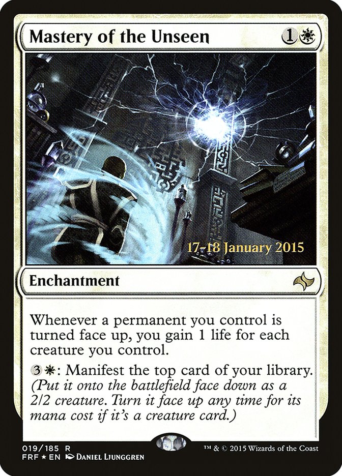 Mastery of the Unseen  [Fate Reforged Prerelease Promos], MTG Single - Gamers Grove