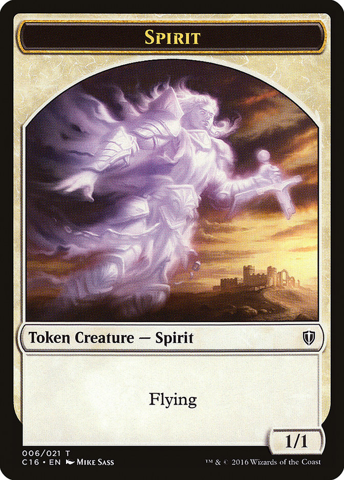 Spirit (006/021) [Commander 2016 Tokens], MTG Single - Gamers Grove