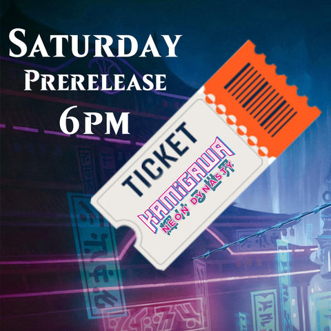 Kamigawa: Neon Dynasty Prerelease (Saturday) - 02/12/22 ticket