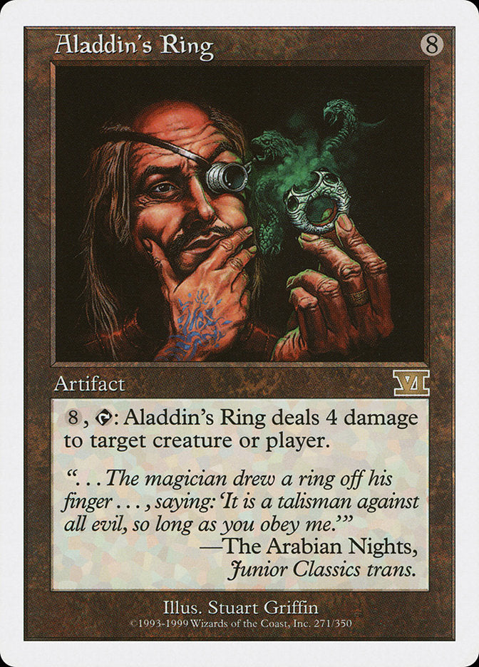 Aladdin's Ring [Classic Sixth Edition], MTG Single - Gamers Grove