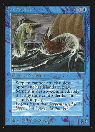 Sea Serpent (IE) [Intl. Collectors’ Edition]