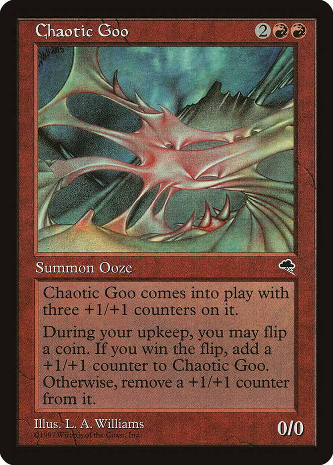 Chaotic Goo [Tempest], MTG Single - Gamers Grove