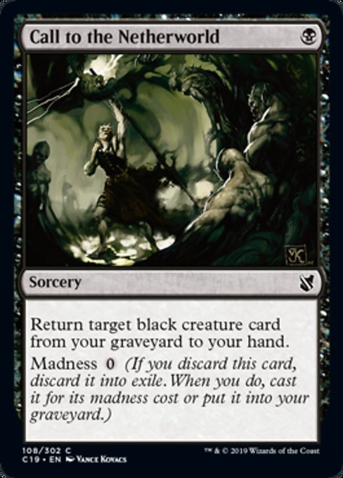 Call to the Netherworld [Commander 2019]