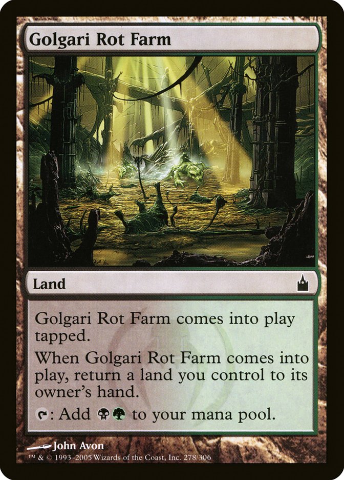 Golgari Rot Farm [Ravnica: City of Guilds], MTG Single - Gamers Grove