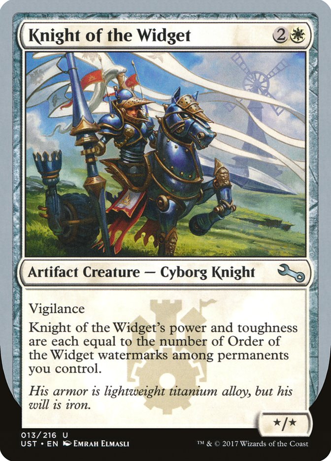 Knight of the Widget [Unstable], MTG Single - Gamers Grove