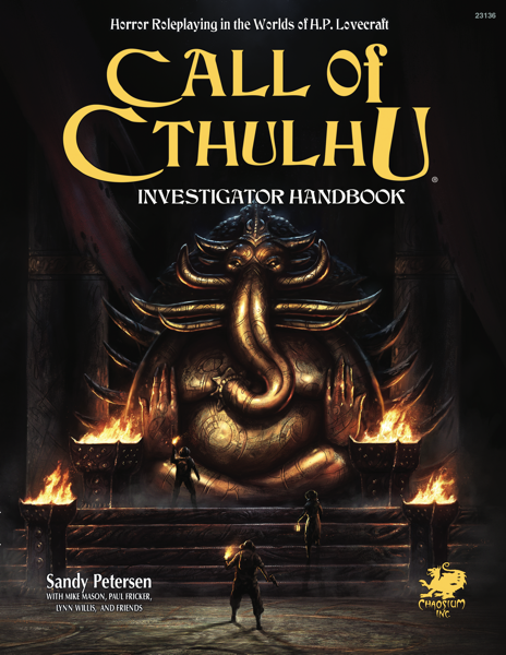 Call of Cthulhu RPG: Investigator Handbook (7th ed.)