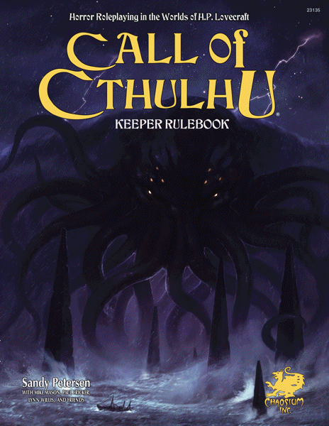 Call of Cthulhu RPG: Keeper Rulebook (7th Edition)