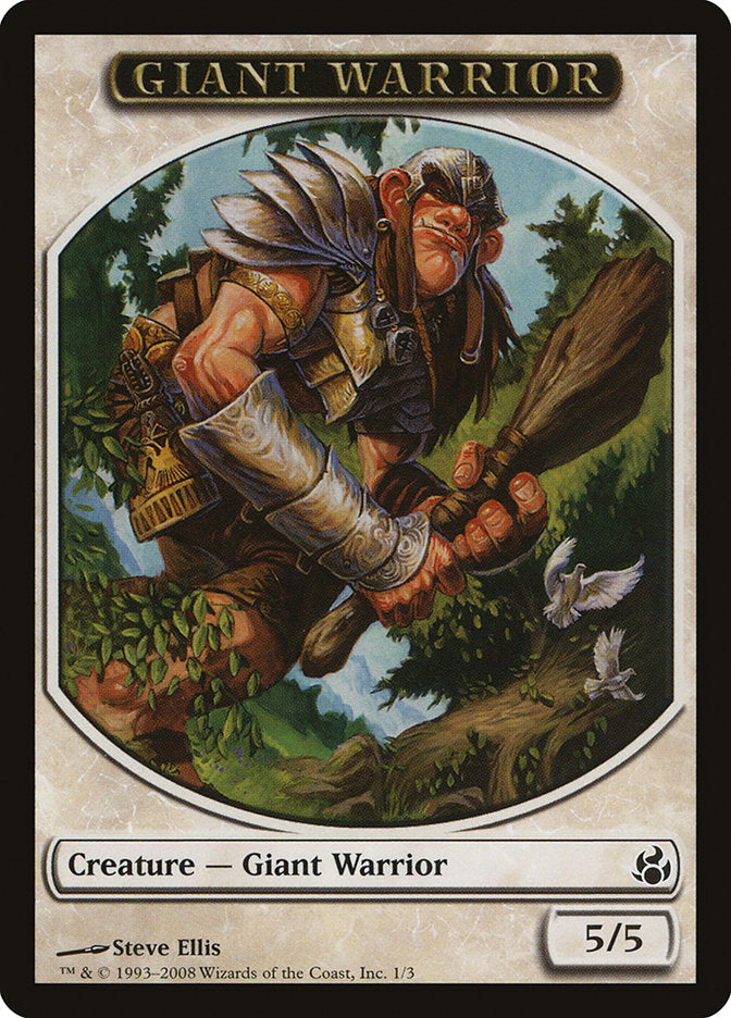 Giant Warrior [Morningtide Tokens], MTG Single - Gamers Grove