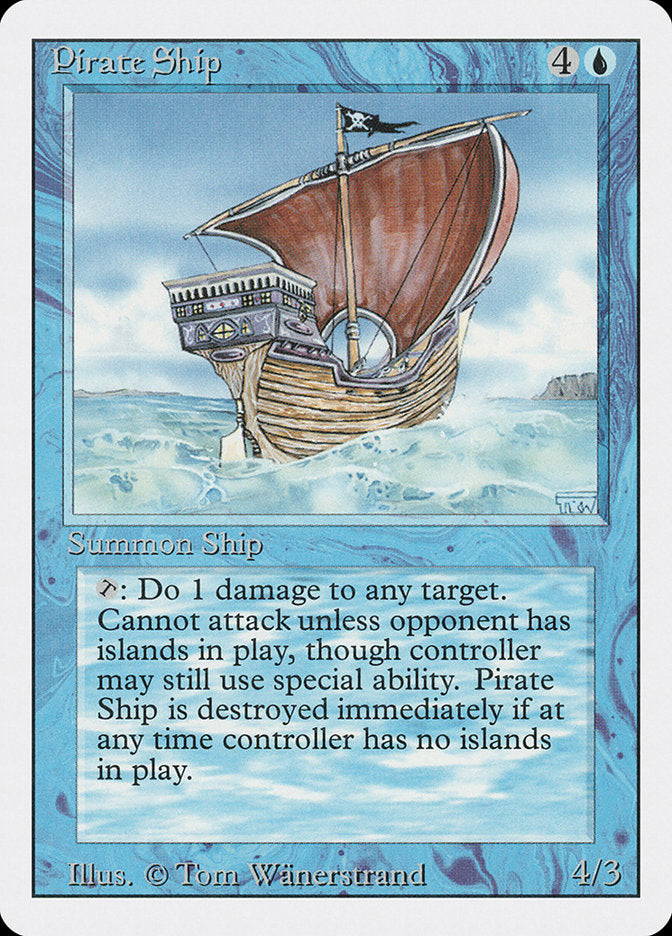 Pirate Ship [Revised Edition], MTG Single - Gamers Grove