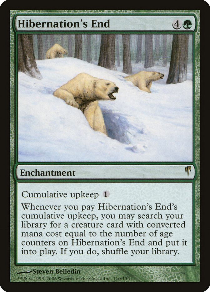 Hibernation's End [Coldsnap], MTG Single - Gamers Grove