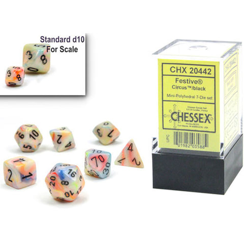 7-Die Set Mini Festive: Circus/ Black