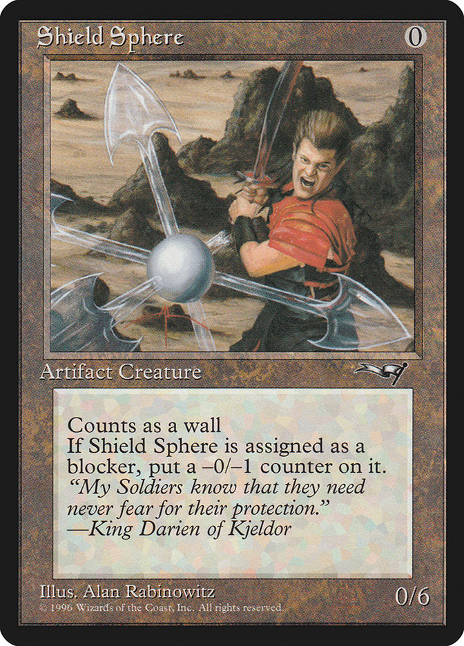 Shield Sphere [Alliances], MTG Single - Gamers Grove