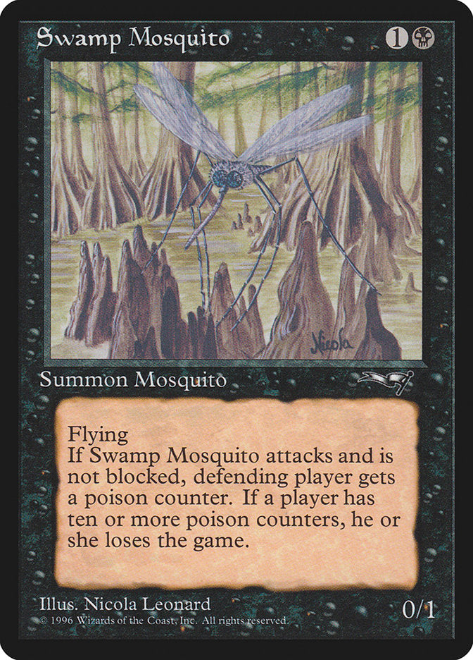 Swamp Mosquito (Facing Forward) [Alliances], MTG Single - Gamers Grove