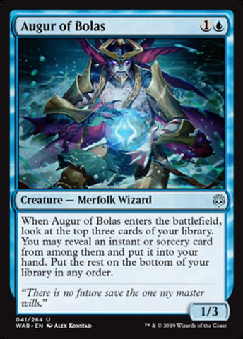 Augur of Bolas [War of the Spark]