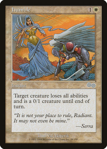 Humble [Urza's Saga], MTG Single - Gamers Grove
