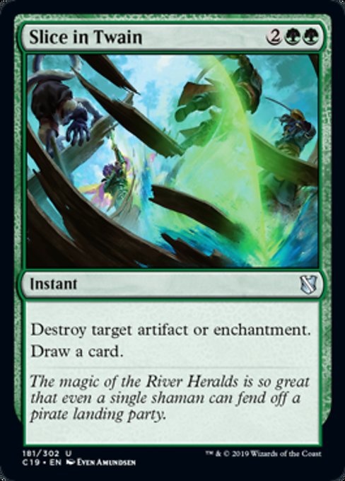 Slice in Twain [Commander 2019]