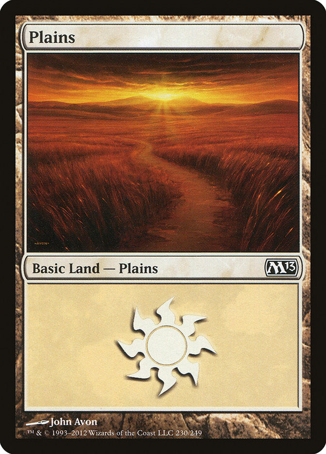 Plains (230) [Magic 2013], MTG Single - Gamers Grove
