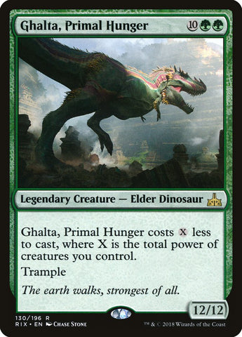 Ghalta, Primal Hunger [Rivals of Ixalan], MTG Single - Gamers Grove