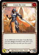 Cross the Line (Red) [MON045] 1st Edition Normal