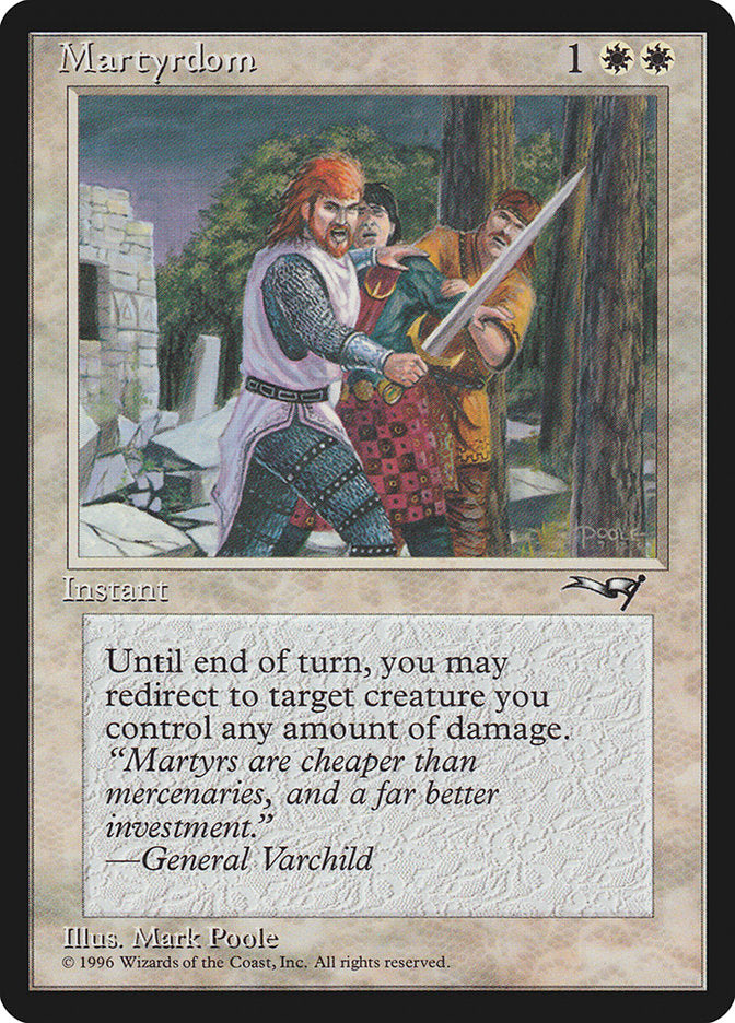 Martyrdom (Sword Drawn) [Alliances], MTG Single - Gamers Grove