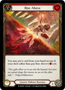 Rise Above (Red) (Rainbow Foil) [U-MON257-RF] Unlimited Edition Rainbow Foil