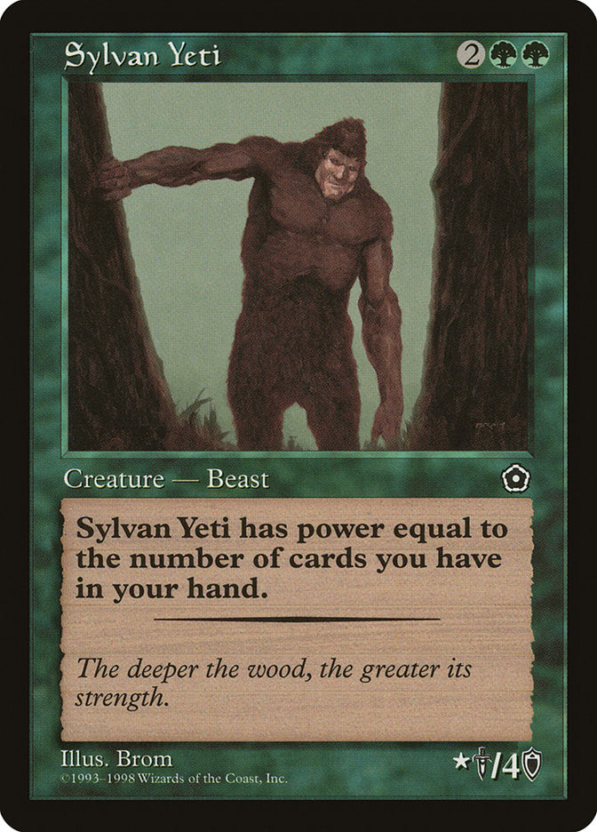 Sylvan Yeti [Portal Second Age], MTG Single - Gamers Grove