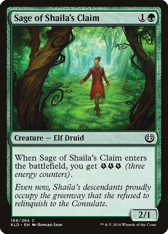 Sage of Shaila's Claim [Kaladesh], MTG Single - Gamers Grove