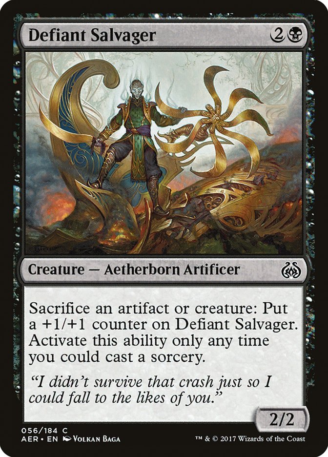 Defiant Salvager [Aether Revolt], MTG Single - Gamers Grove