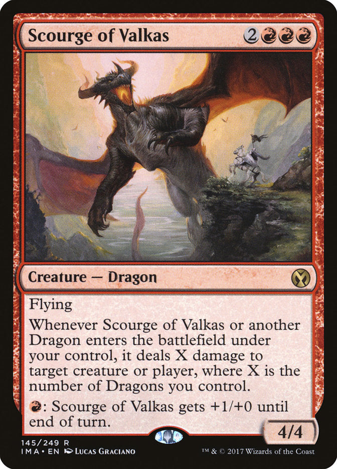 Scourge of Valkas [Iconic Masters], MTG Single - Gamers Grove
