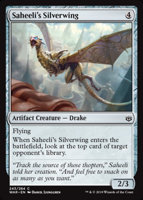 Saheeli's Silverwing [War of the Spark]