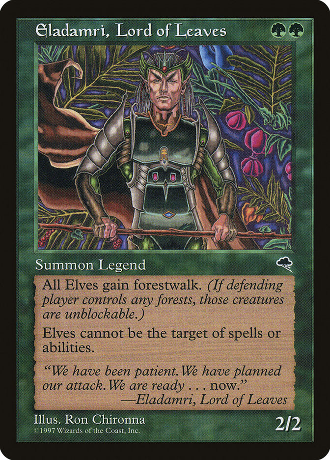 Eladamri, Lord of Leaves [Tempest], MTG Single - Gamers Grove