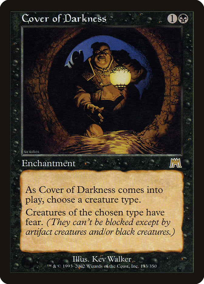 Cover of Darkness [Onslaught], MTG Single - Gamers Grove