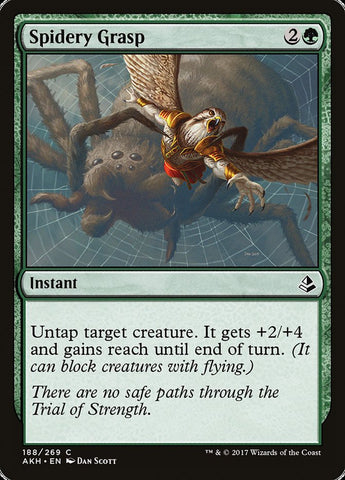 Spidery Grasp [Amonkhet], MTG Single - Gamers Grove