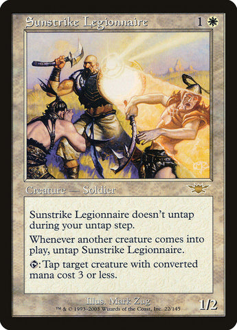 Sunstrike Legionnaire [Legions], MTG Single - Gamers Grove