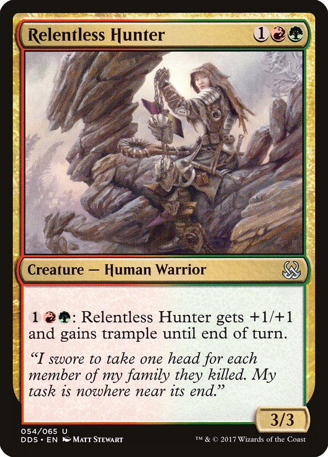 Relentless Hunter [Duel Decks: Mind vs. Might], MTG Single - Gamers Grove