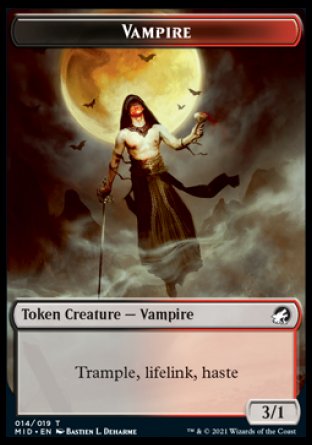 Vampire Token [Innistrad: Midnight Hunt Tokens]