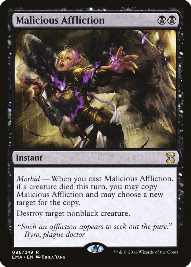 Malicious Affliction [Eternal Masters], MTG Single - Gamers Grove