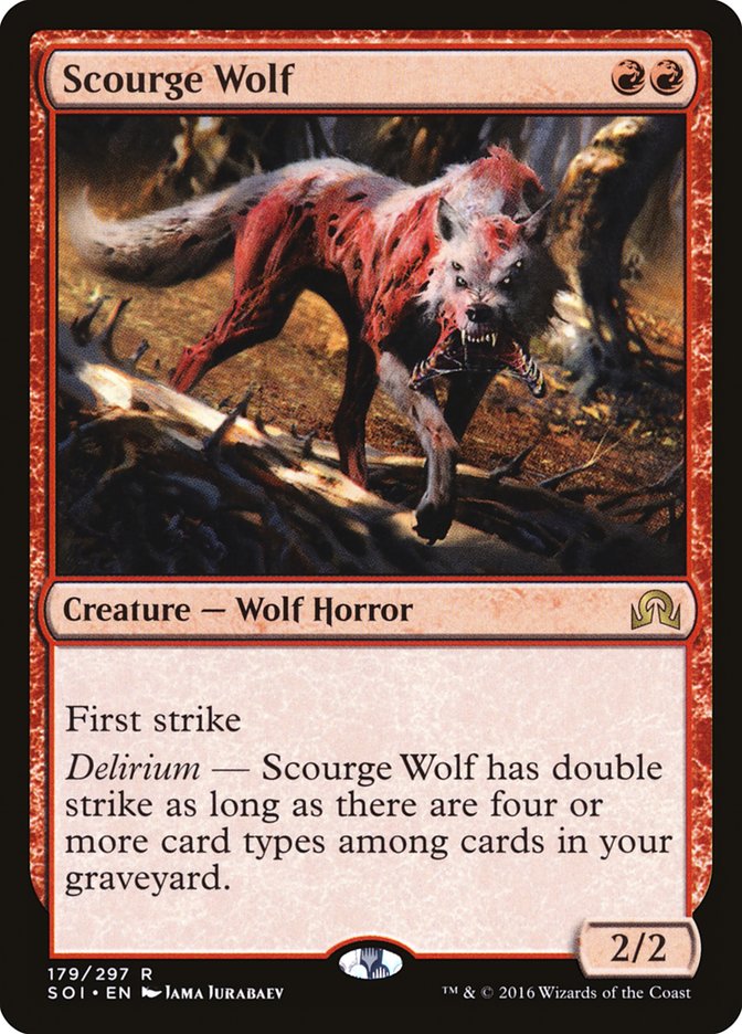 Scourge Wolf [Shadows over Innistrad], MTG Single - Gamers Grove