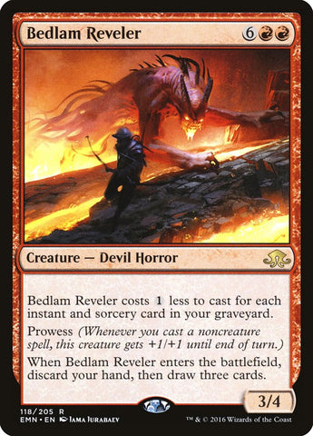Bedlam Reveler [Eldritch Moon], MTG Single - Gamers Grove