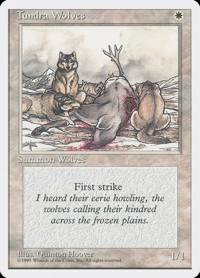 Tundra Wolves [Fourth Edition], MTG Single - Gamers Grove