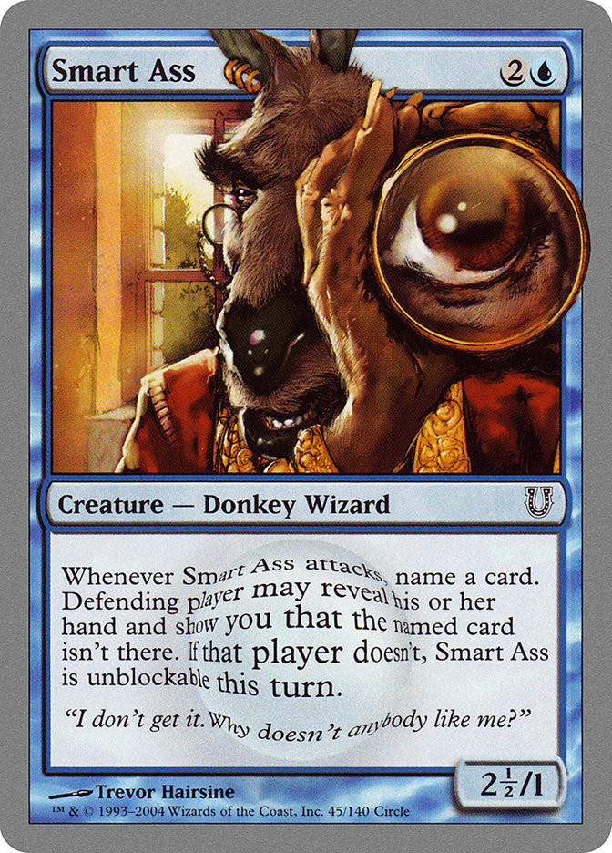 Smart Ass [Unhinged], MTG Single - Gamers Grove