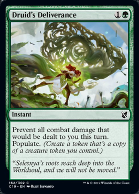 Druid's Deliverance [Commander 2019]