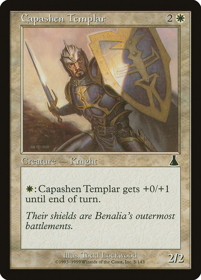 Capashen Templar [Urza's Destiny], MTG Single - Gamers Grove