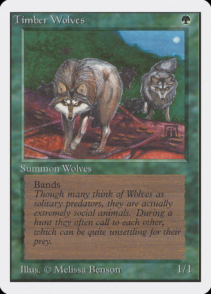 Timber Wolves [Unlimited Edition], MTG Single - Gamers Grove