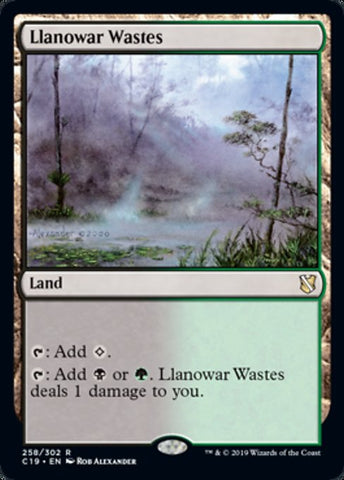 Llanowar Wastes [Commander 2019]