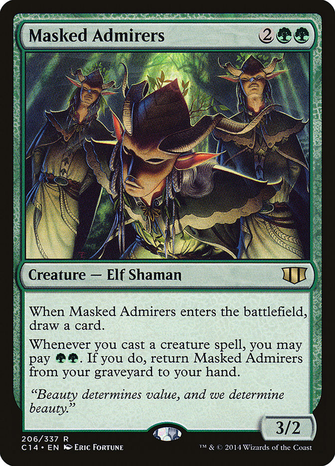 Masked Admirers [Commander 2014], MTG Single - Gamers Grove