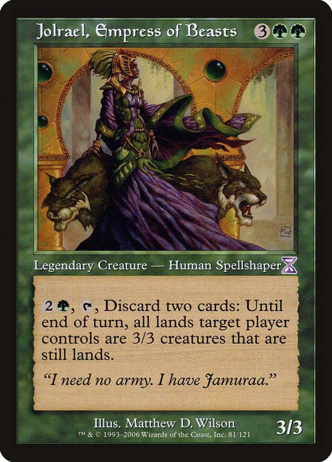 Jolrael, Empress of Beasts [Time Spiral Timeshifted], MTG Single - Gamers Grove