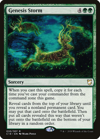 Genesis Storm [Commander 2018], MTG Single - Gamers Grove