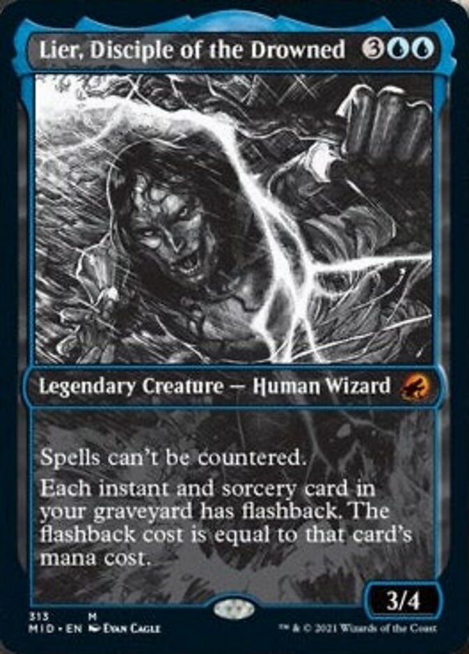 Lier, Disciple of the Drowned (Showcase Eternal Night) [Innistrad: Midnight Hunt]