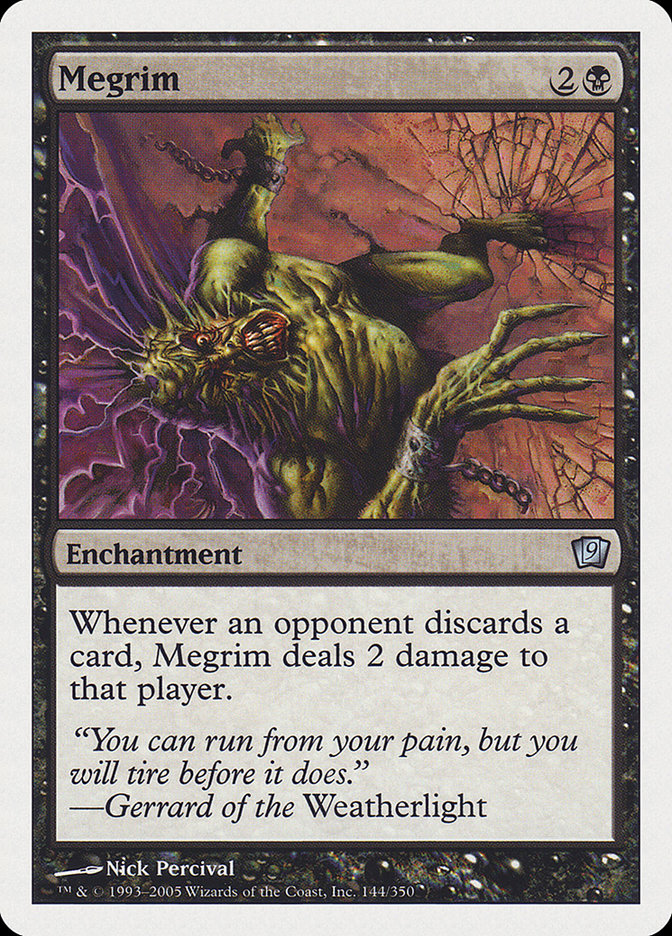 Megrim [Ninth Edition], MTG Single - Gamers Grove